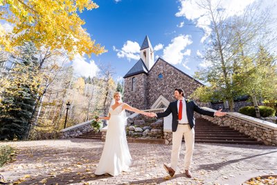 Beaver Creek Chapel Wedding Photos