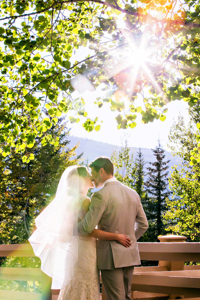 Bride Groom saddleridge Colorado wedding photography