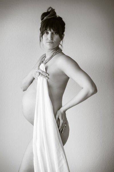 A Maternity Boudoir Photo Shoot in Denver, Colorado