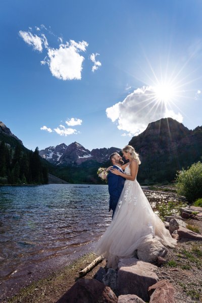 Maroon Lake Aspen Colorado Wedding Photography