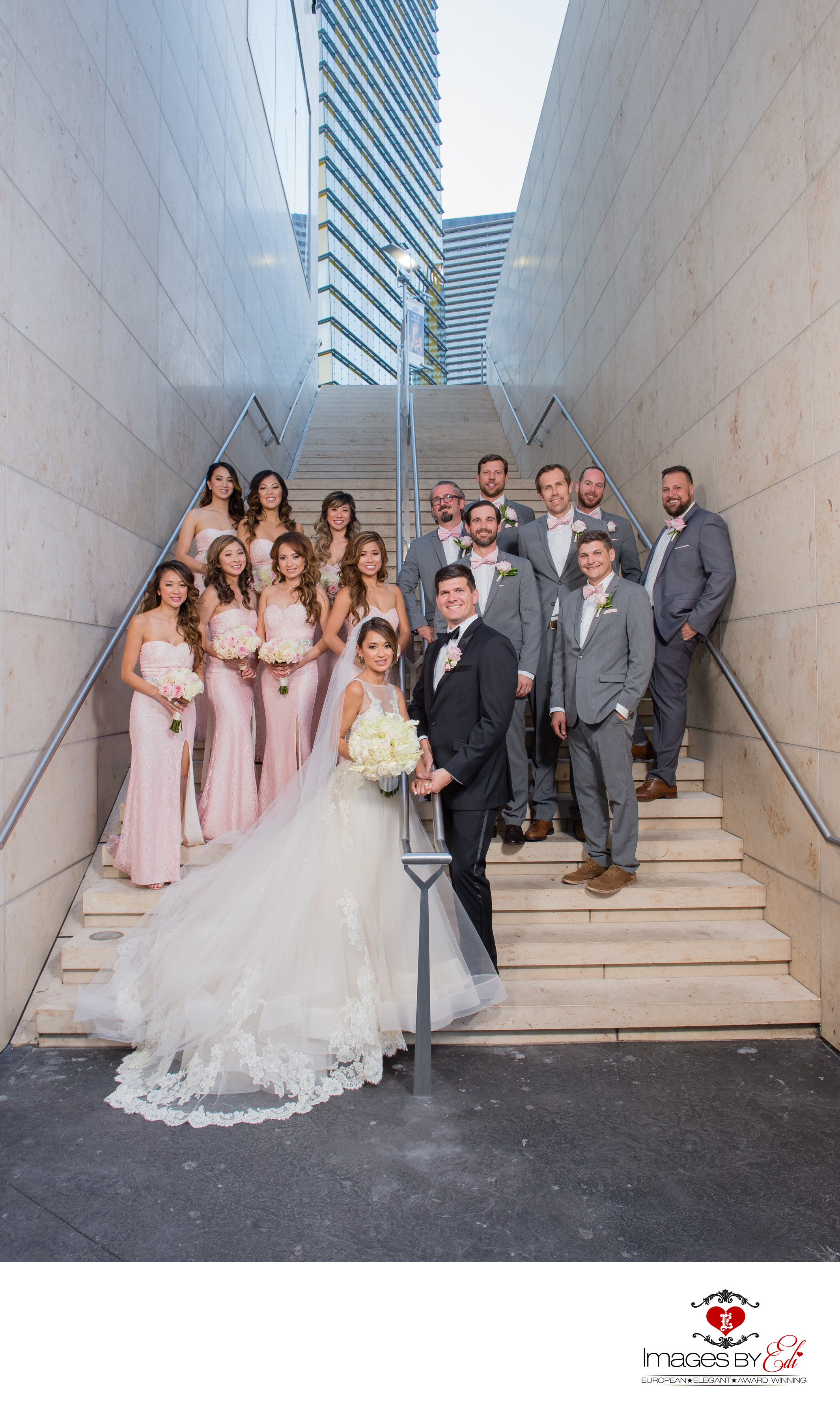 Waldorf Astoria Las Vegas Wedding Party Images By Edi 4616