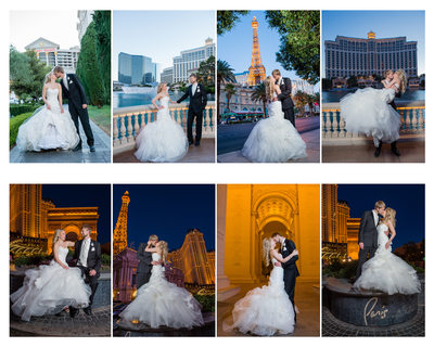 Hilton Lake Las Vegas Resort and Spa Wedding Album-Strip photo Tour