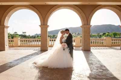Beautiful wedding photography at Lake Las Vegas