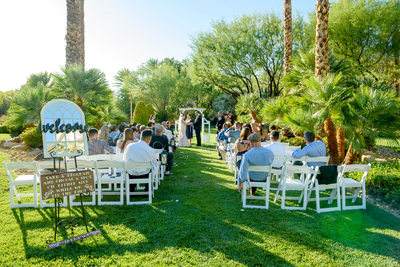 JW Marriott Las Vegas wedding ceremony