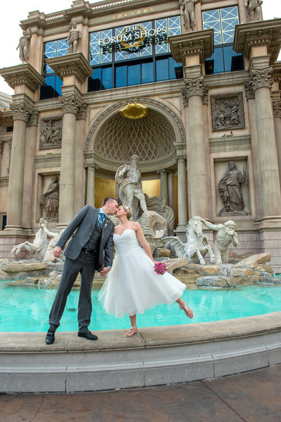 Las Vegas Wedding Photographer at Caesars Palace