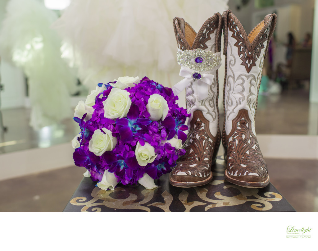 Wedding Day Cowgirl Boots