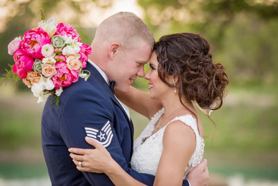 Bride and Groom Portraits at Kendall Plantation