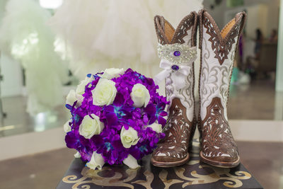 Wedding Day Cowgirl Boots