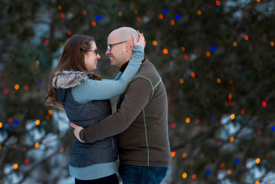 Christmas Engagement Photographer Edmonton