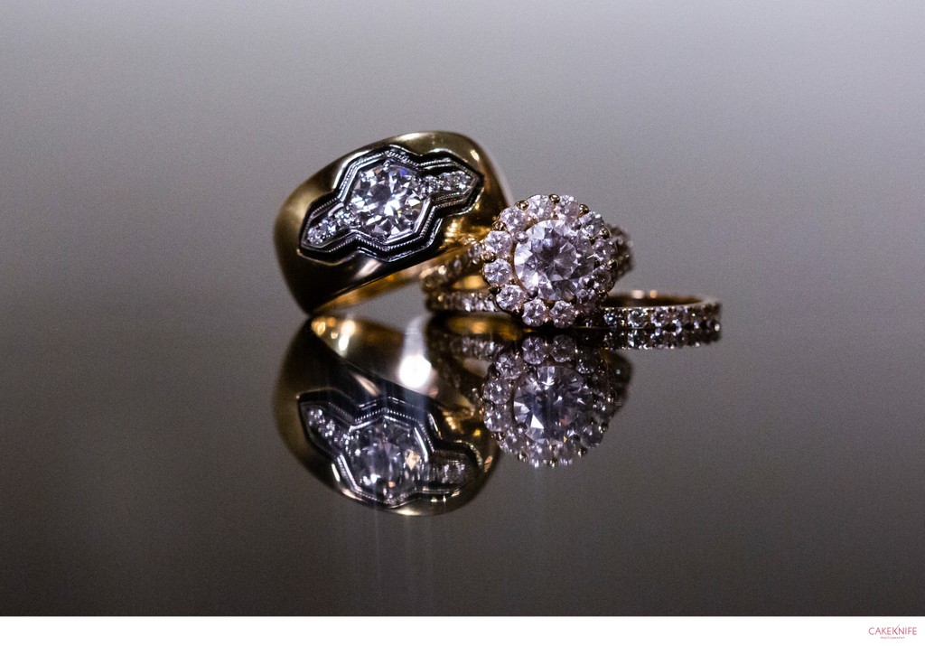 Custom wedding rings by Heileman & Company