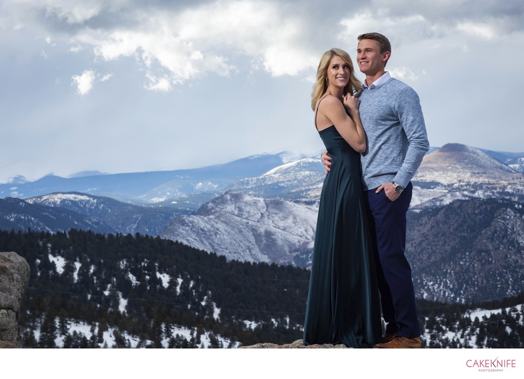 Lost Gulch Lookout Engagement Colorado