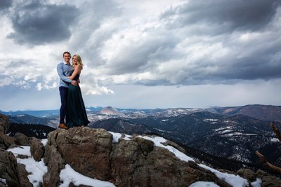 Rocky Mountain Lost Gulch Engagement