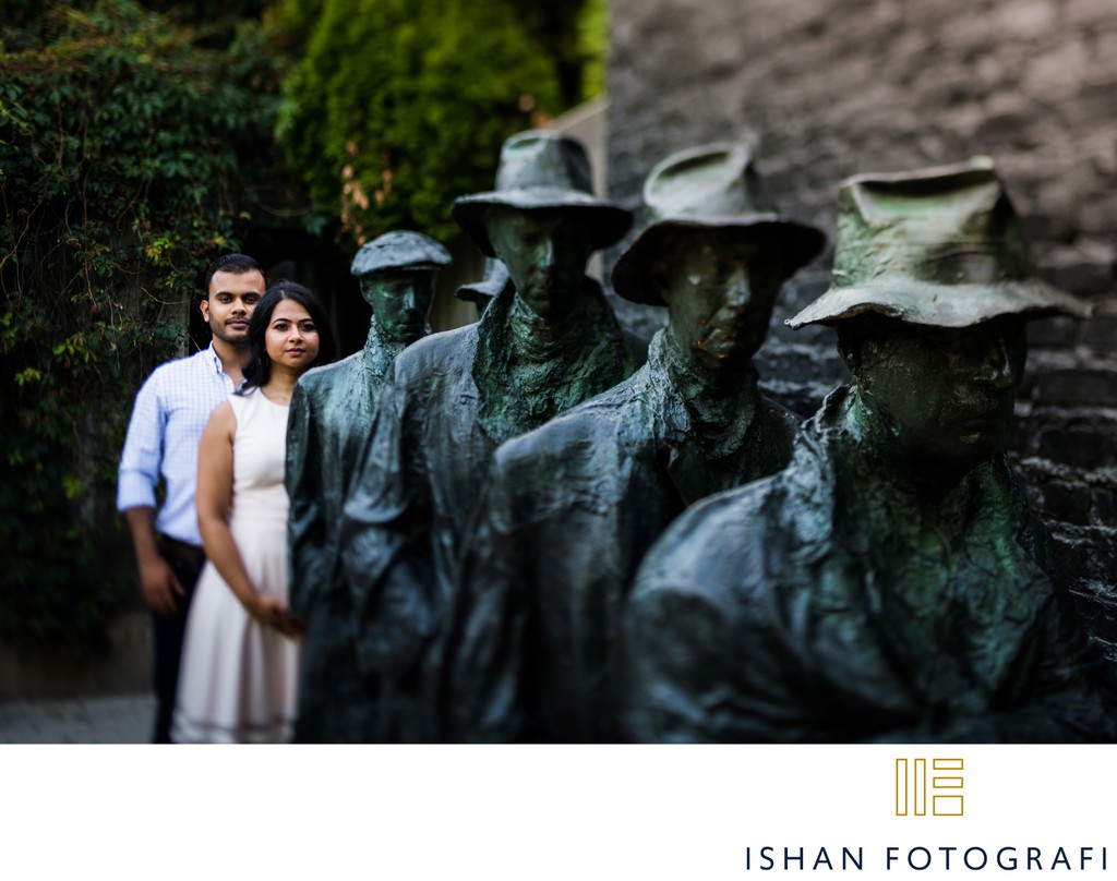 Grounds For Sculpture Engagement Photography