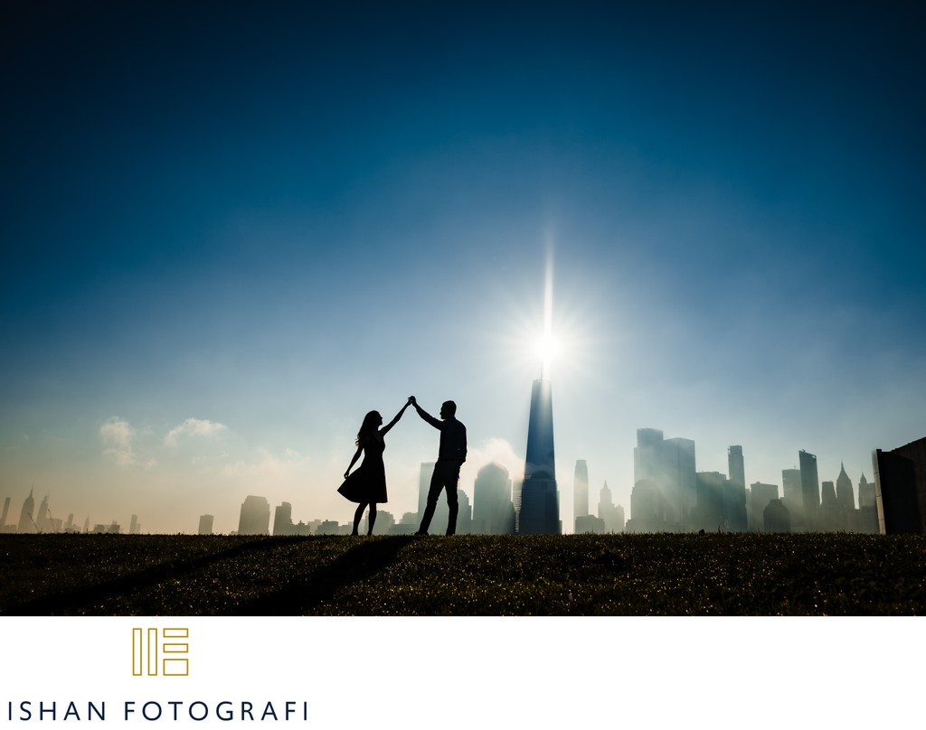 Liberty-state-park-engagement-photography