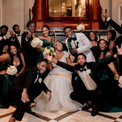 Jericho Terrace wedding reception photos