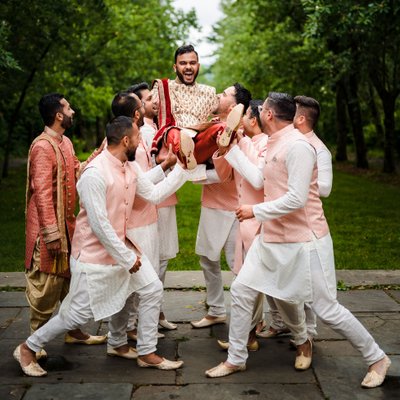 Fun wedding photography