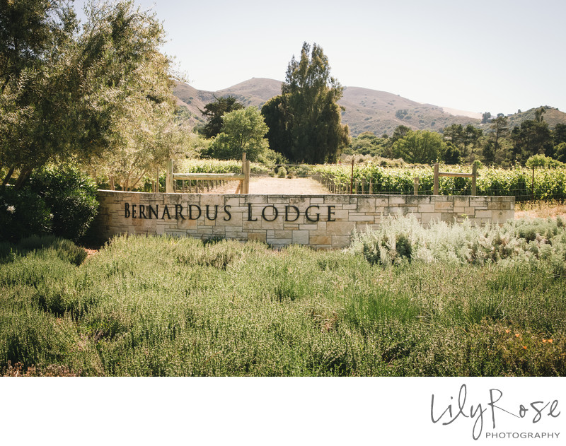 Best Wedding Venue Bernardus Lodge and Spa