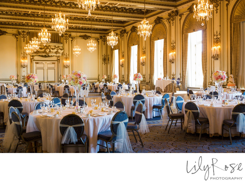 Wedding Reception Fairmont San Francisco Kate Dmitri Wedding Reception Fairmont San Francisco