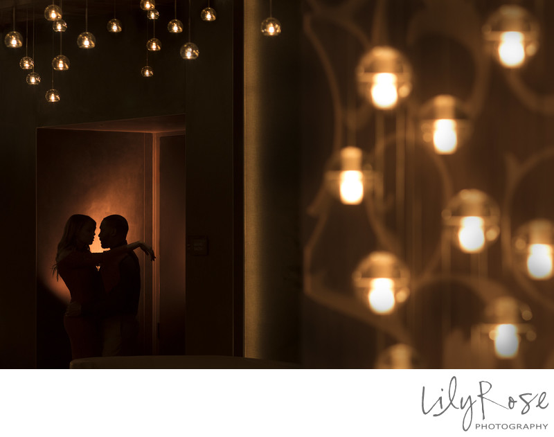 Wedding Photography at the Archer Hotel Romantic Couple