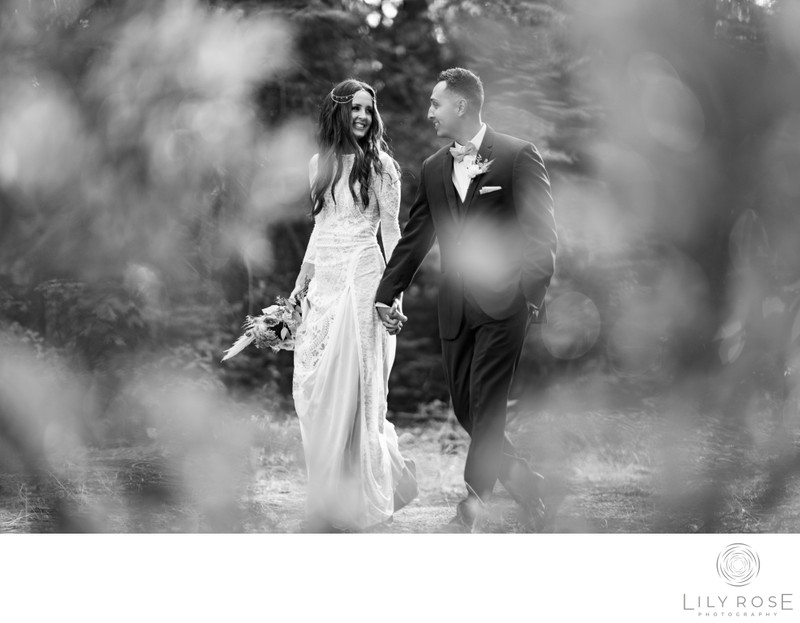Black and White Wedding Photographers Napa Sonoma