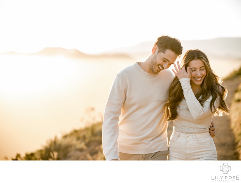 Napa Valley Engagement Photographer at Hawk Hill