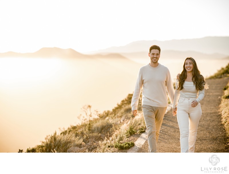 Napa Valley Engagement Photographer at Hawk Hill Marin