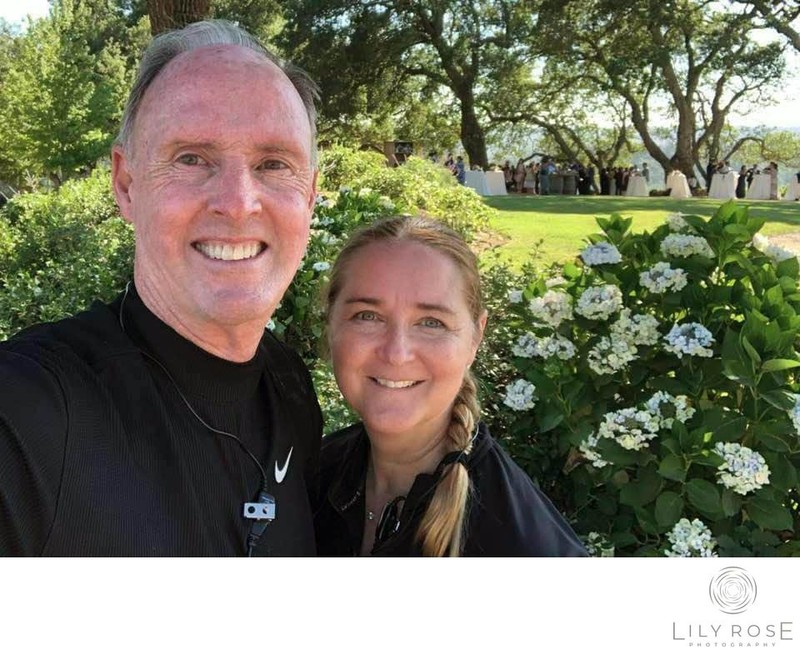 Debbie and Larry Working