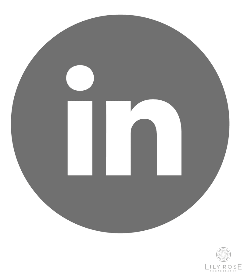LinkenIn Gray Icon