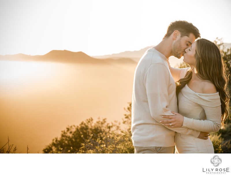 Sunset Engagement Session Napa Photography