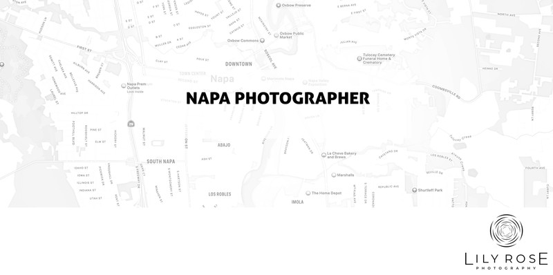 Napa Wedding Photographers Areas Served