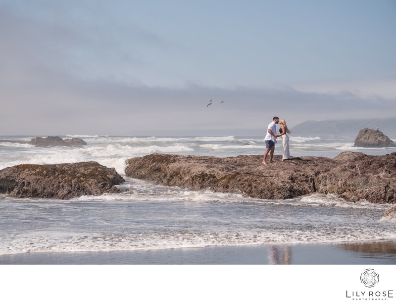 Sonoma Coast Luxury Engagement Photographers