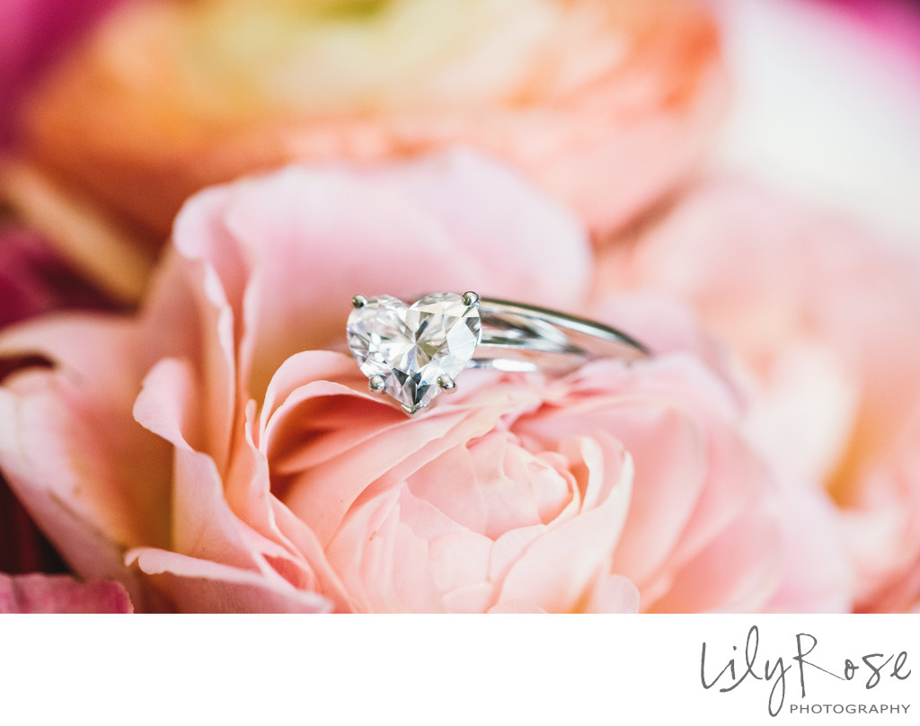 Tiffany's and Co. Heart Wedding Ring Photogra