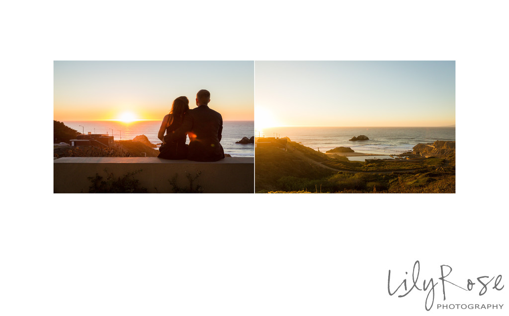 Sutro Baths San Francisco Engagement Photos