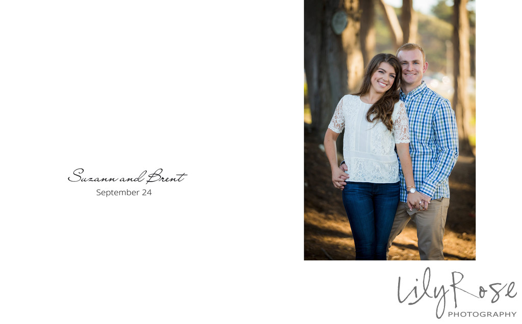 Engagement Session Portrait Sutro Baths San Francisco