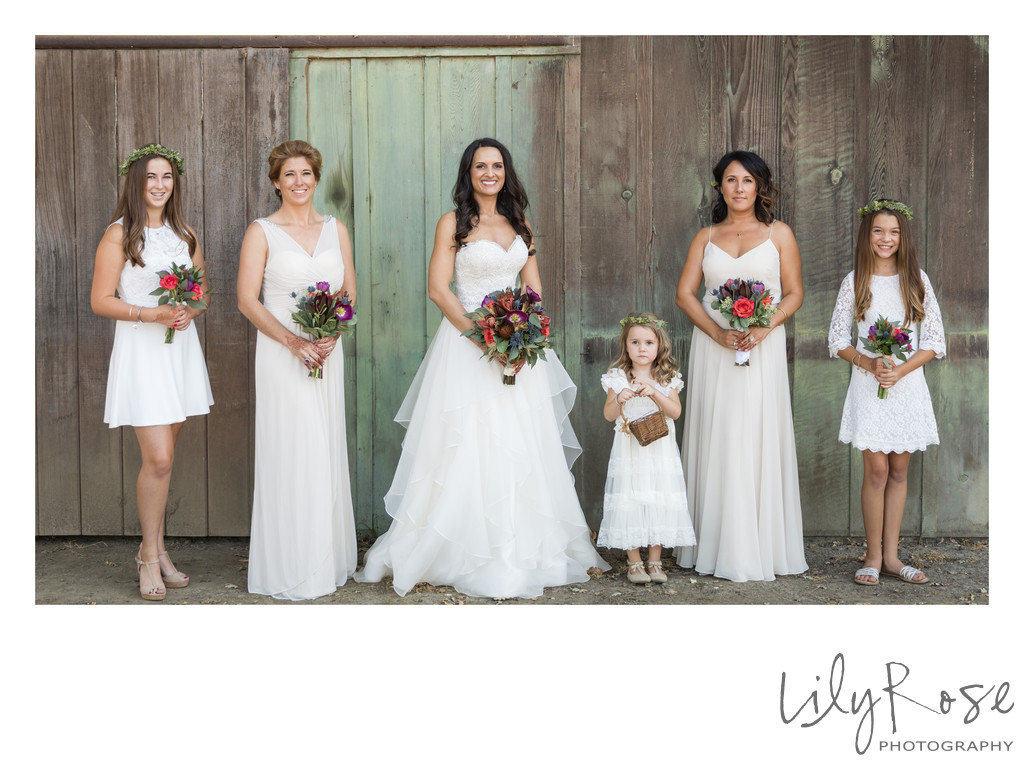 Best Photography of Bridal Party at the Maples Center