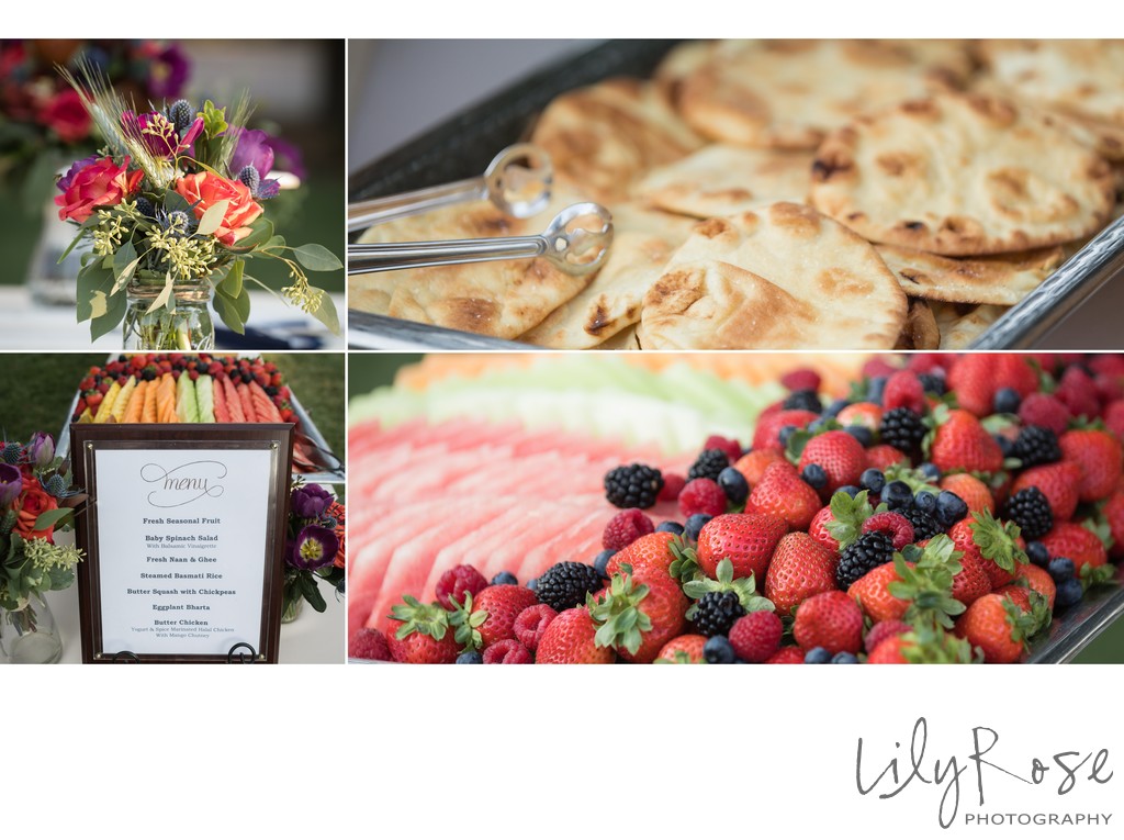 Catering Food Details at the Maples Event Center