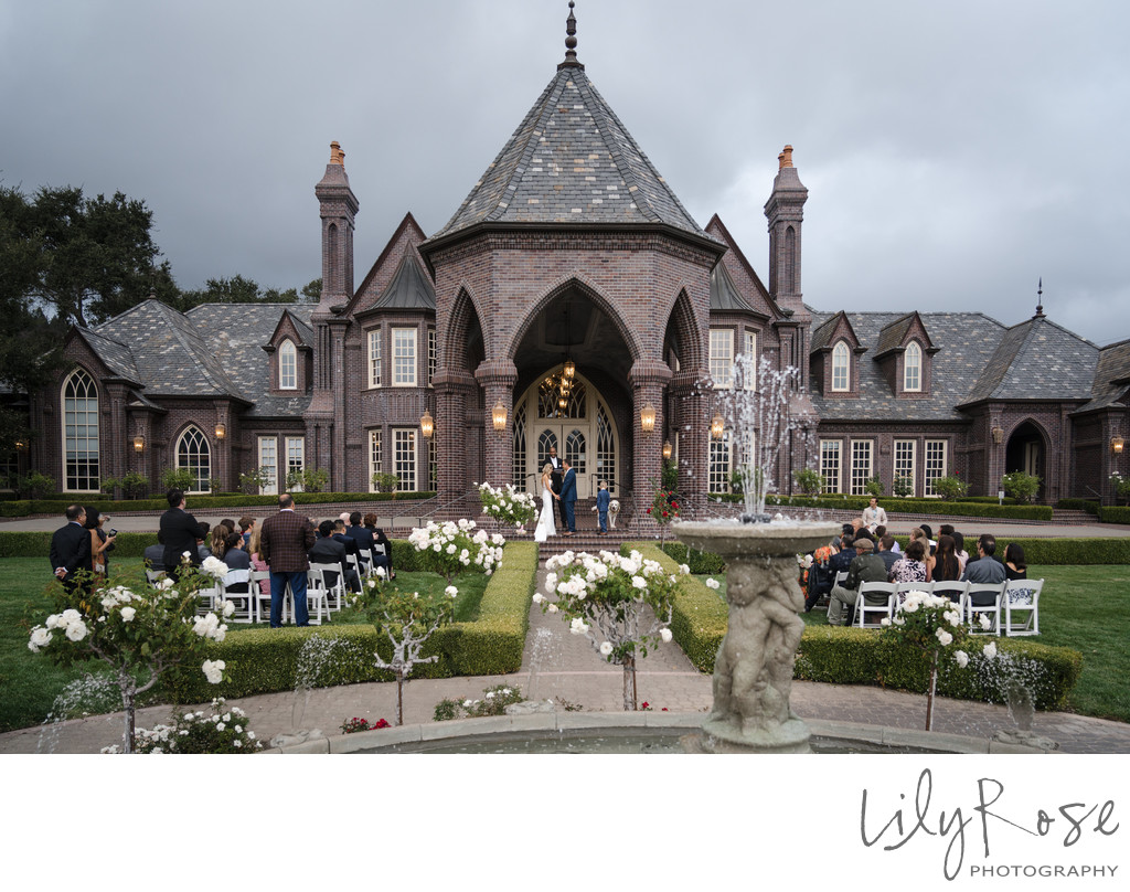 Ledsons Amazing Castle on a Wedding Day