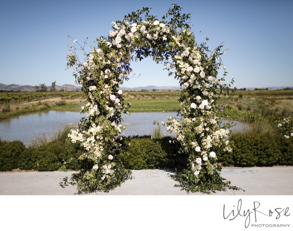 Ceremony The Barn at Harrow Cellars Sonoma 