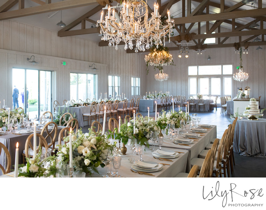 Reception The Barn at Harrow Cellars Sonoma Photography