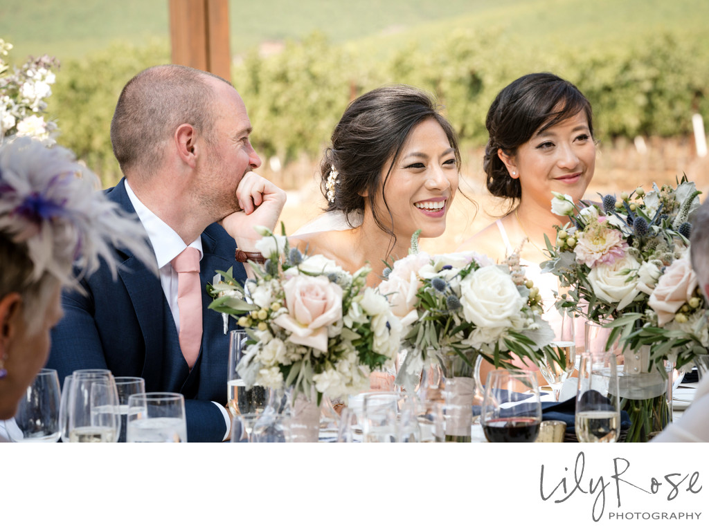 Sonoma Photographers Wedding Kunde Winery Toasts
