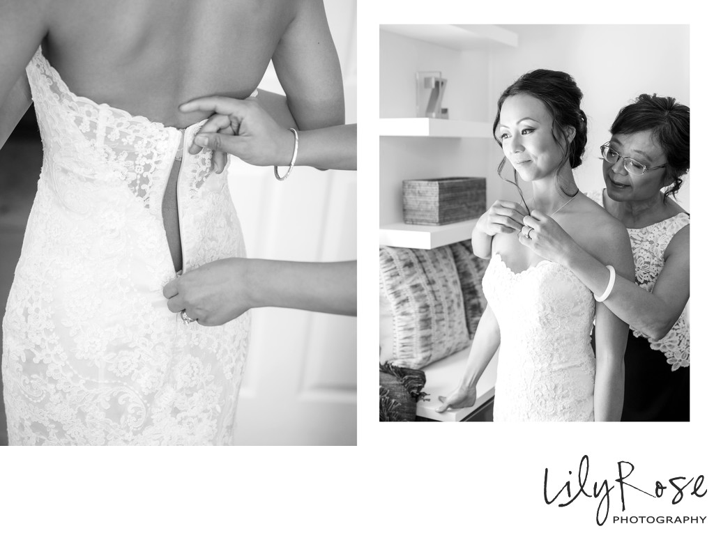 Cornerstone Sonoma Wedding Photographer Bride Dressing
