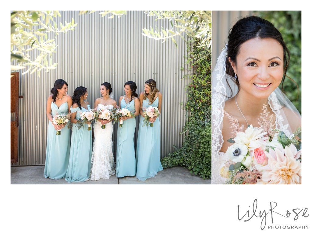 Bridesmaids Cornerstone Sonoma Wedding Photographers 