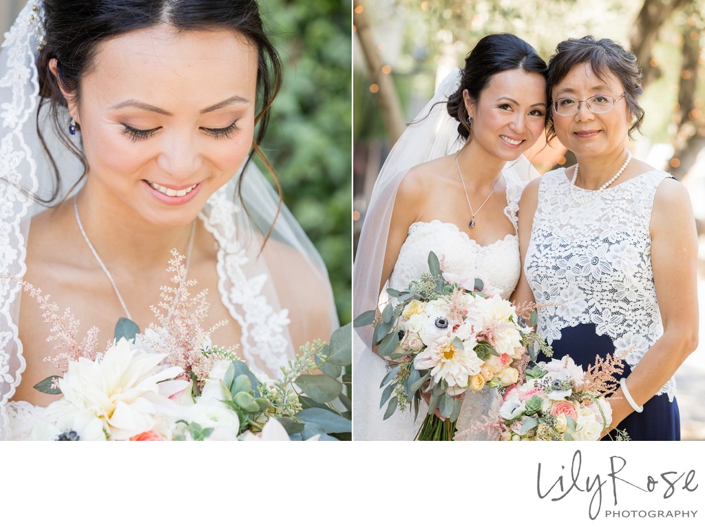 Cornerstone Sonoma Wedding Photographers Mom with Bride