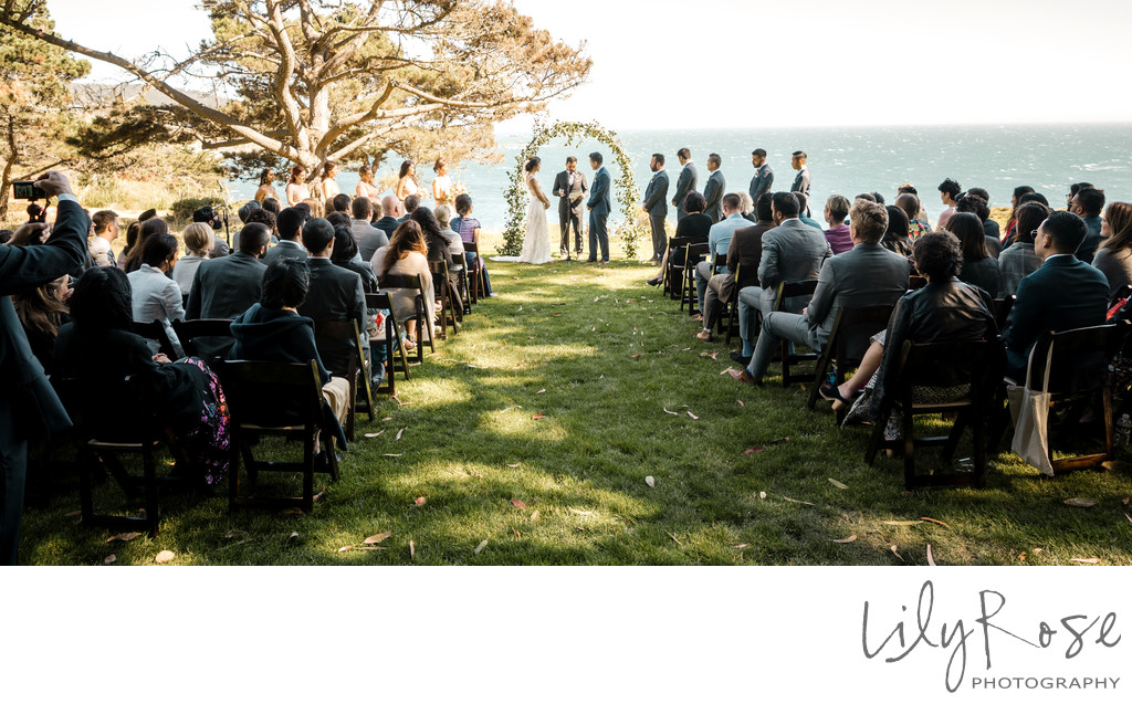 Ceremony Jenner Wedding Photographers Timber Cove