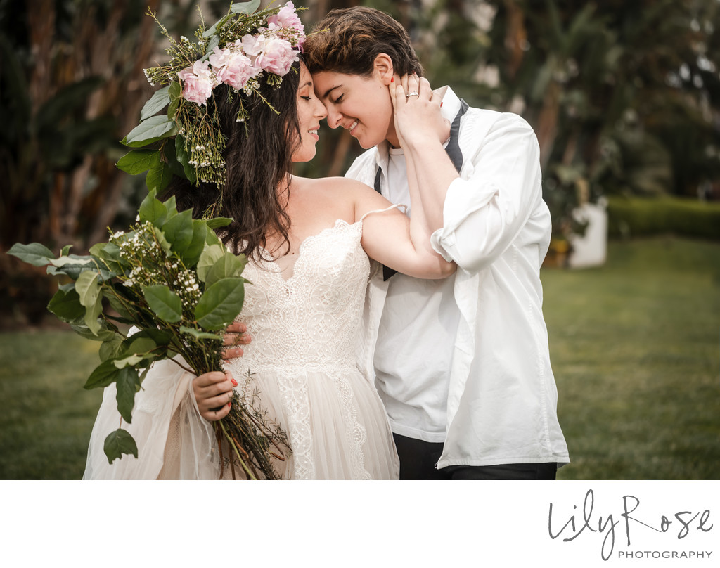 Couple Bacara Santa Barbara Wedding Photographer