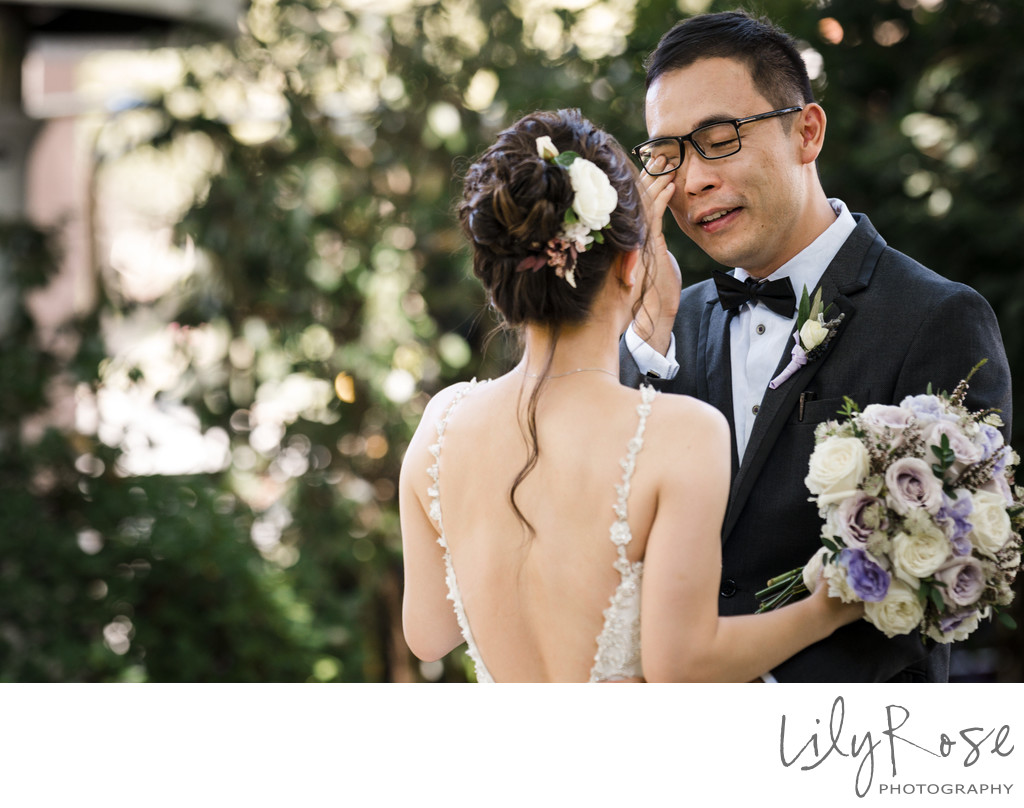 First Look Annadel Winery Wedding Photographers