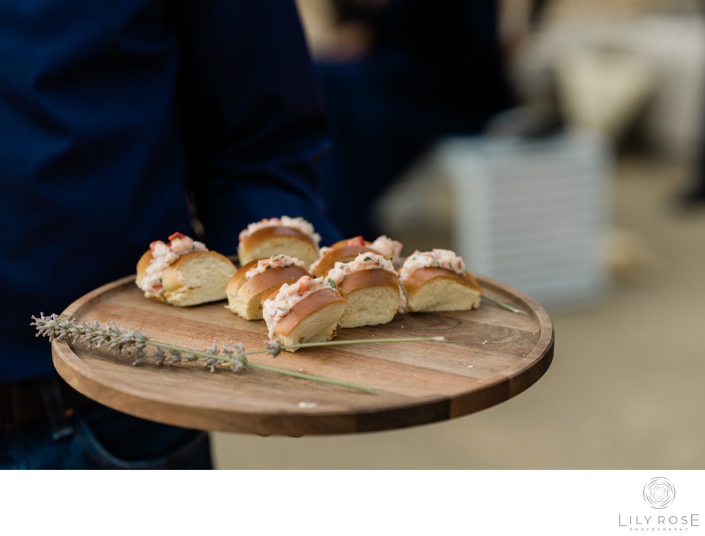 Appetizer Montage Healdsburg Hotel Wedding Photographer