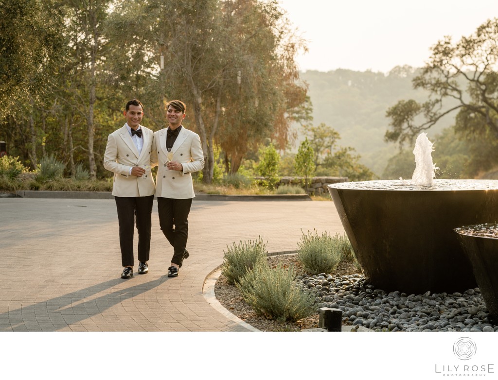 Same-Sex Wedding Photographer Montage Healdsburg Hotel