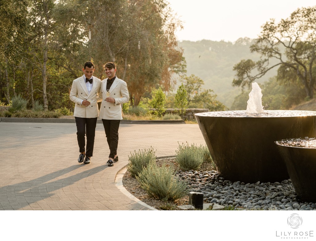 Same-Sex Wedding Photography Montage Healdsburg Hotel