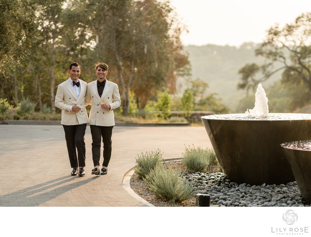 Montage Healdsburg Hotel LGBTQ Wedding Photographers